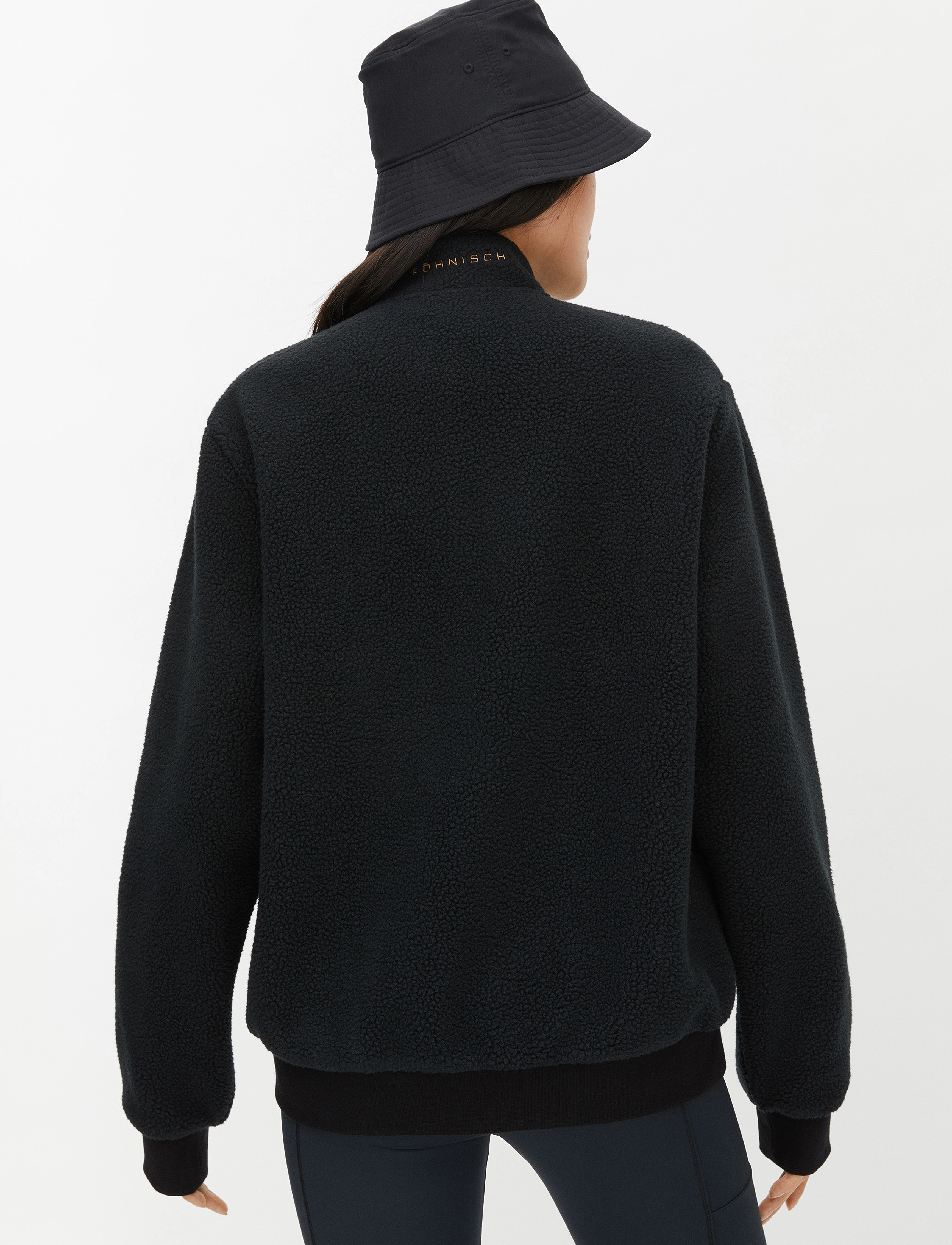 Röhnisch - Cloud Pile Half Zip - black - 5