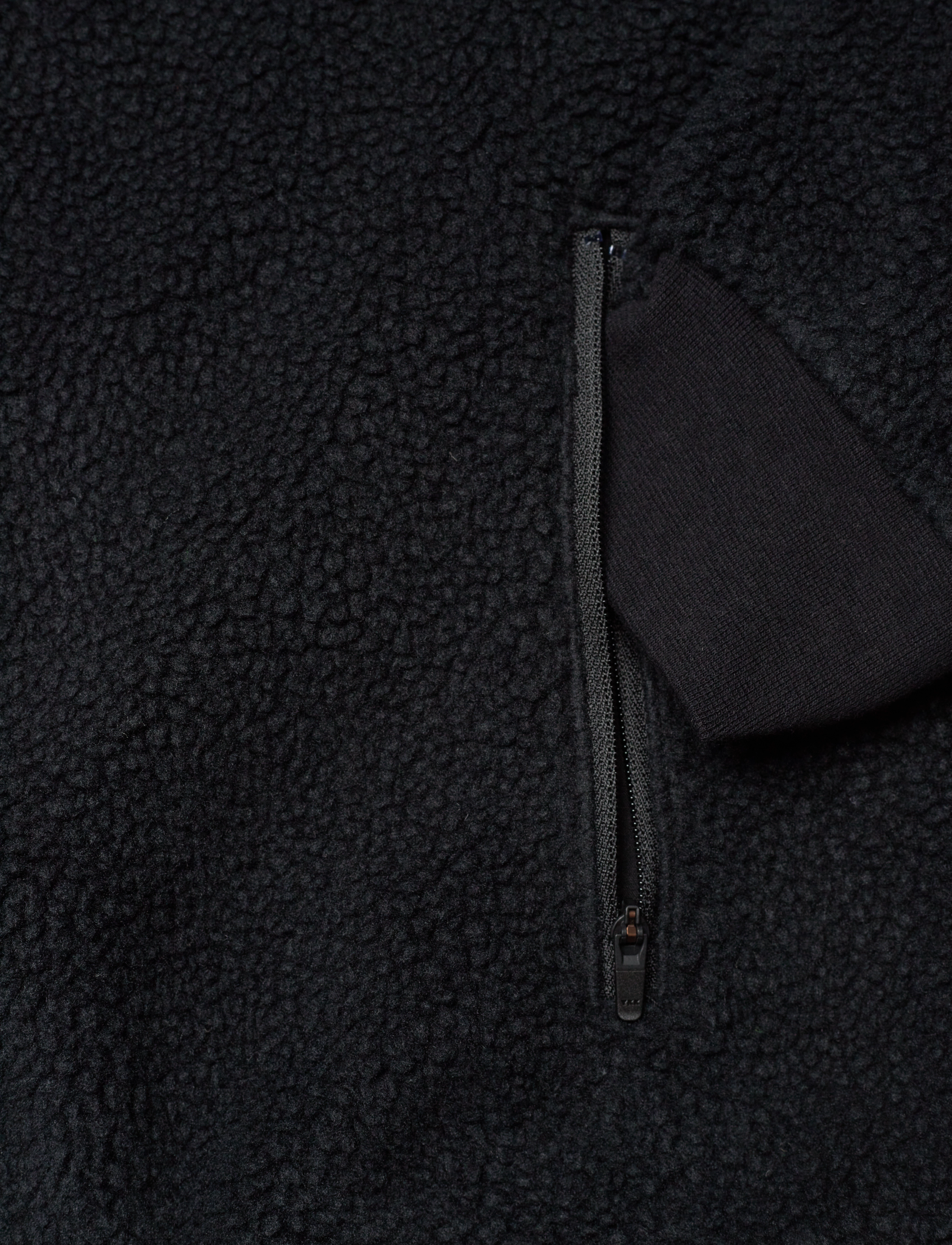 Röhnisch - Cloud Pile Half Zip - black - 4