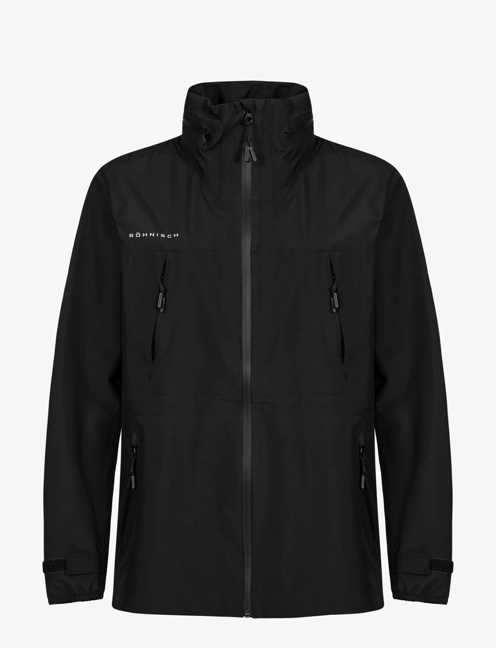 Röhnisch - Hurricane Rain Jacket - golfjackor - black - 1