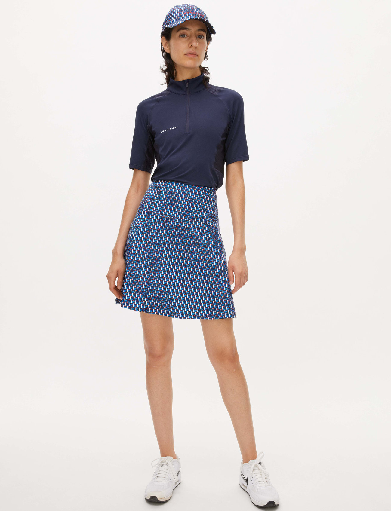Röhnisch - Amy Regular Skort - kjoler & skjørt - logo blue - 0