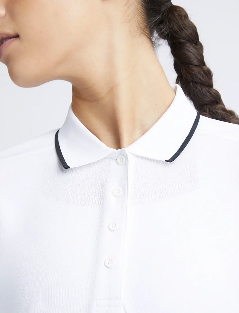 Röhnisch - Miriam Long Sleeve Poloshirt - toppe & t-shirts - white - 3