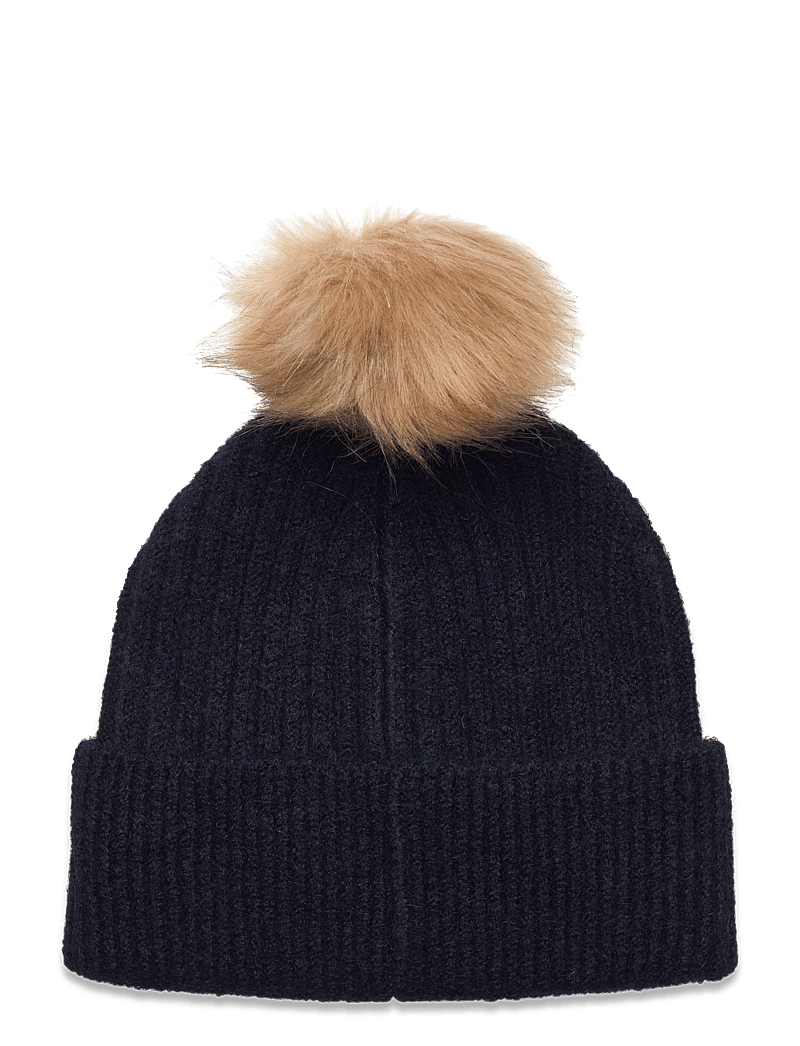 Röhnisch - Pom Rib Beanie - bonnets - navy - 1