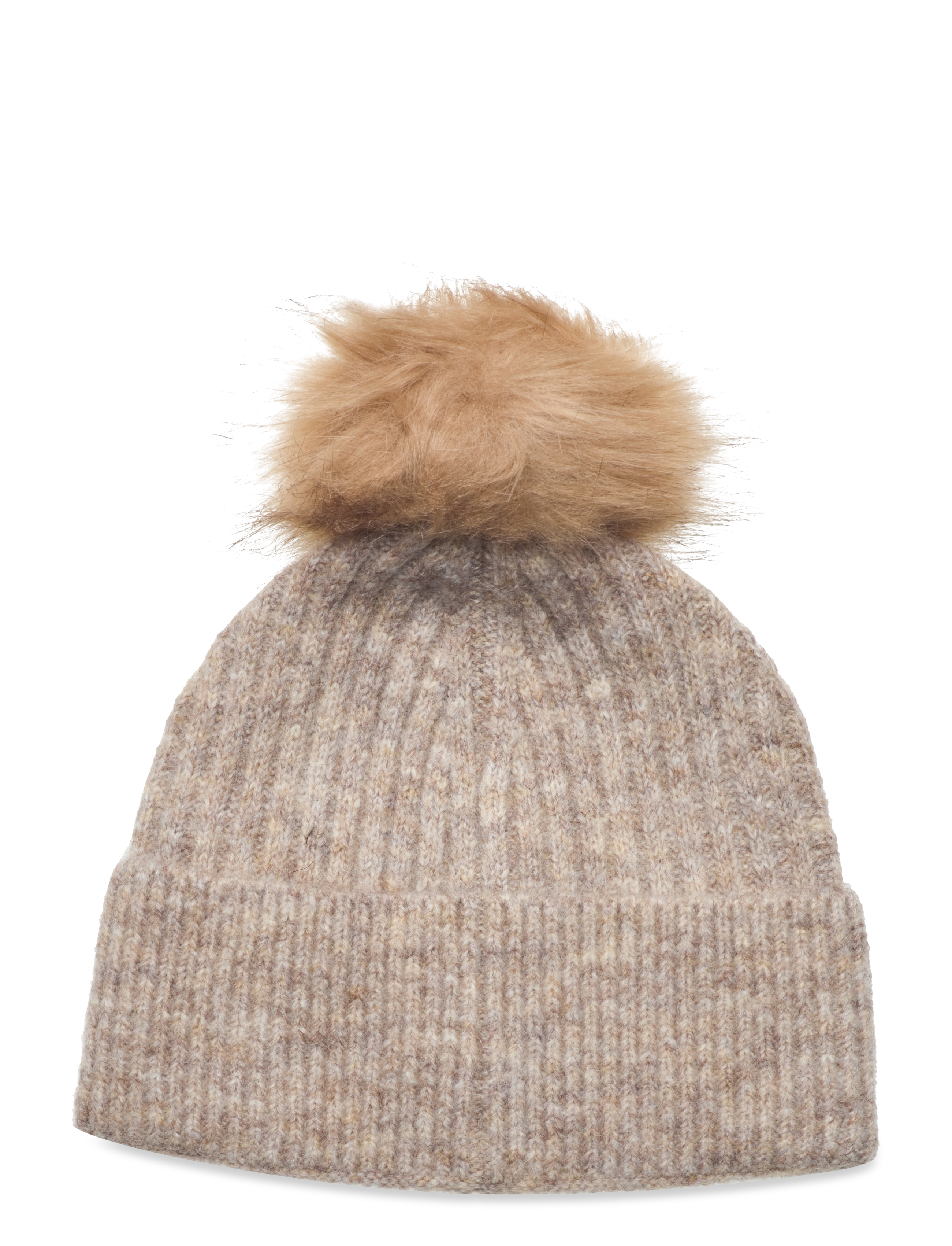 Röhnisch - Pom Rib Beanie - laveste priser - safari - 2