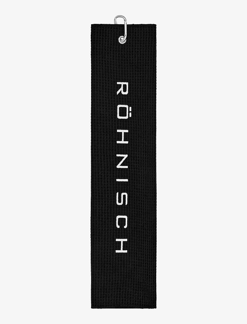 Röhnisch - Golf Towel - golf-ausrüstung - black - 0