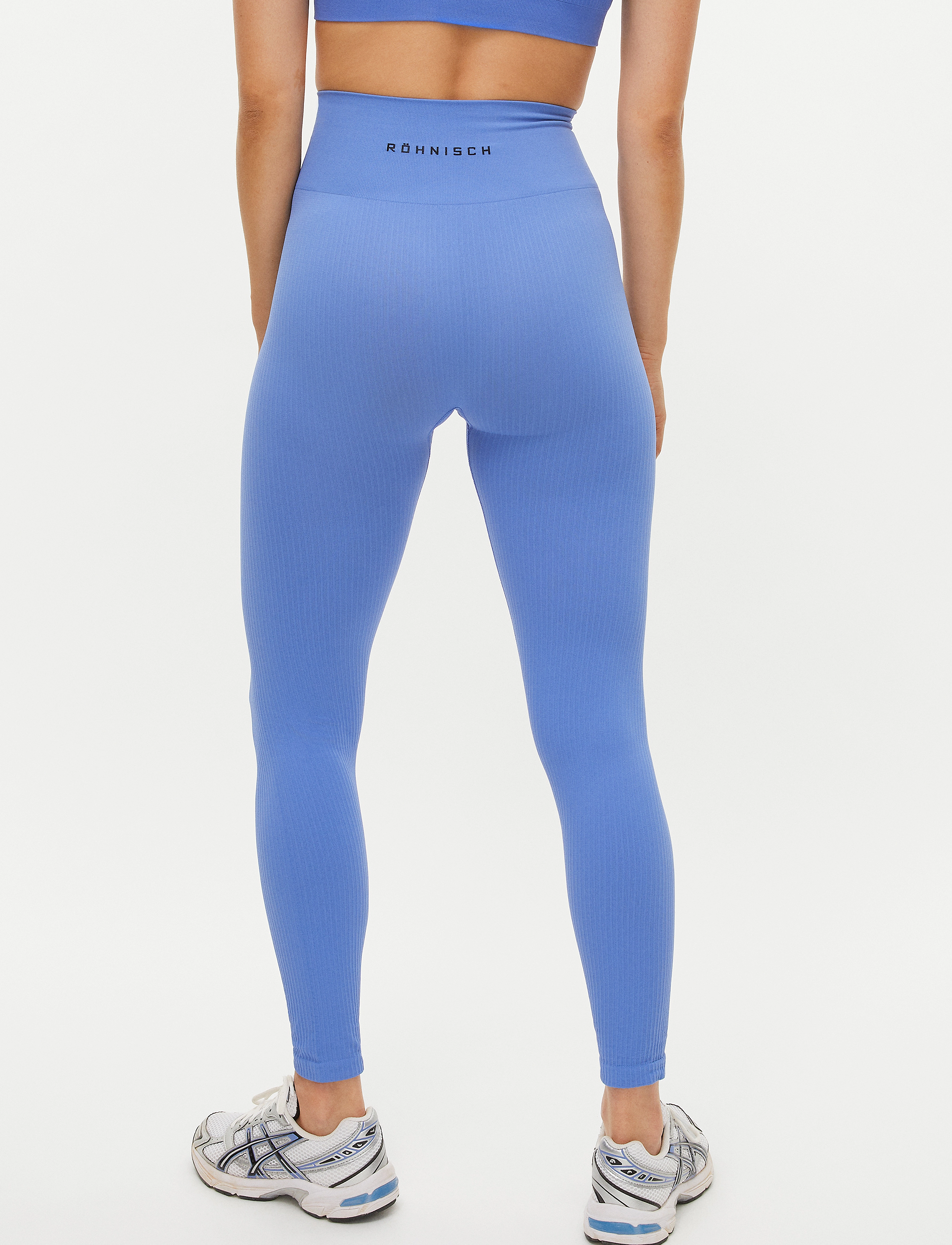 Röhnisch - Seamless Soft Rib Tights - retro blue - 2