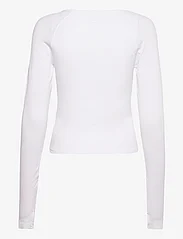 Röhnisch - Seamless Soft Rib Long Sleeve - sportinės palaidinukės - white - 1