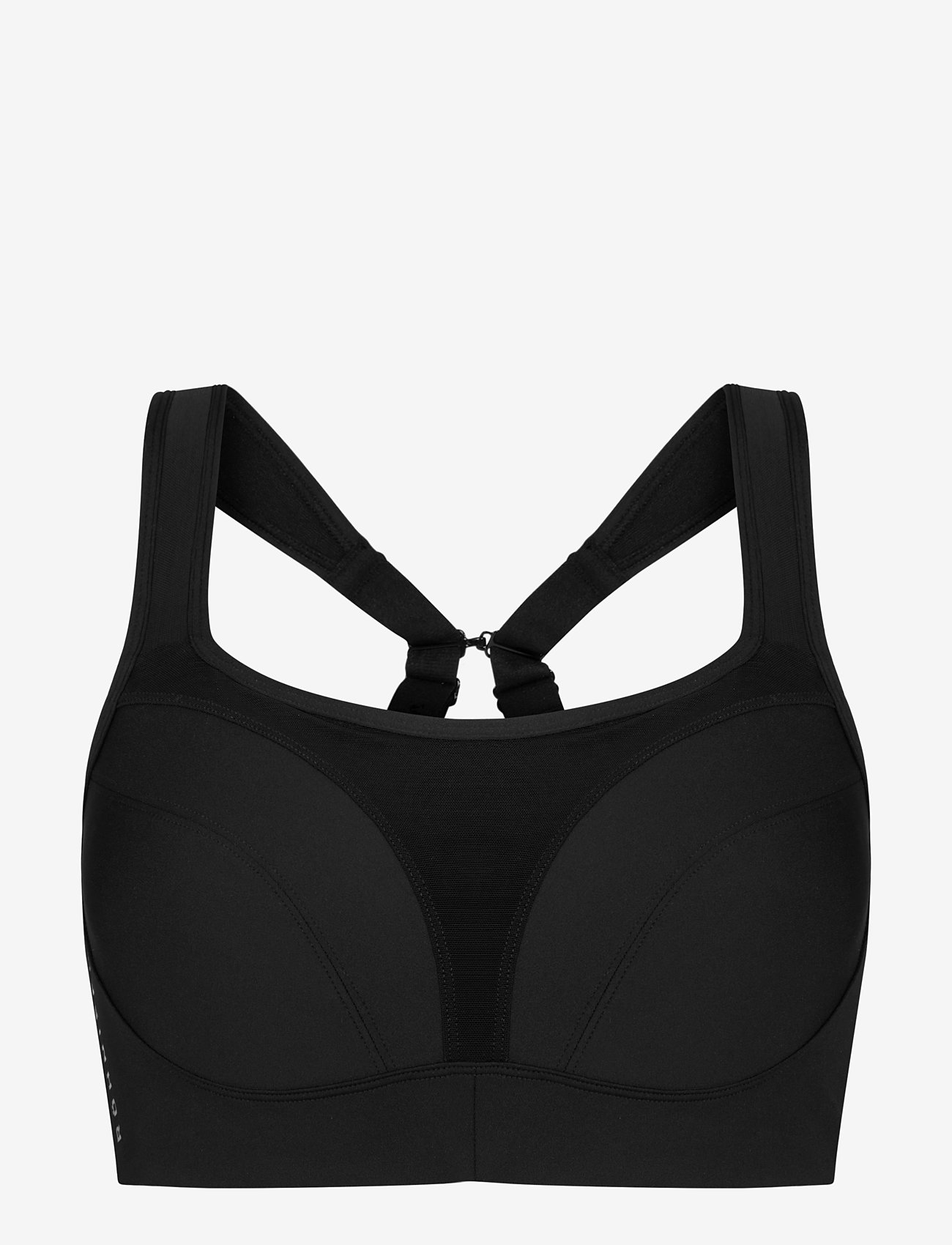 Röhnisch - High Support Sportsbra D-cup - høj støtte - black - 0