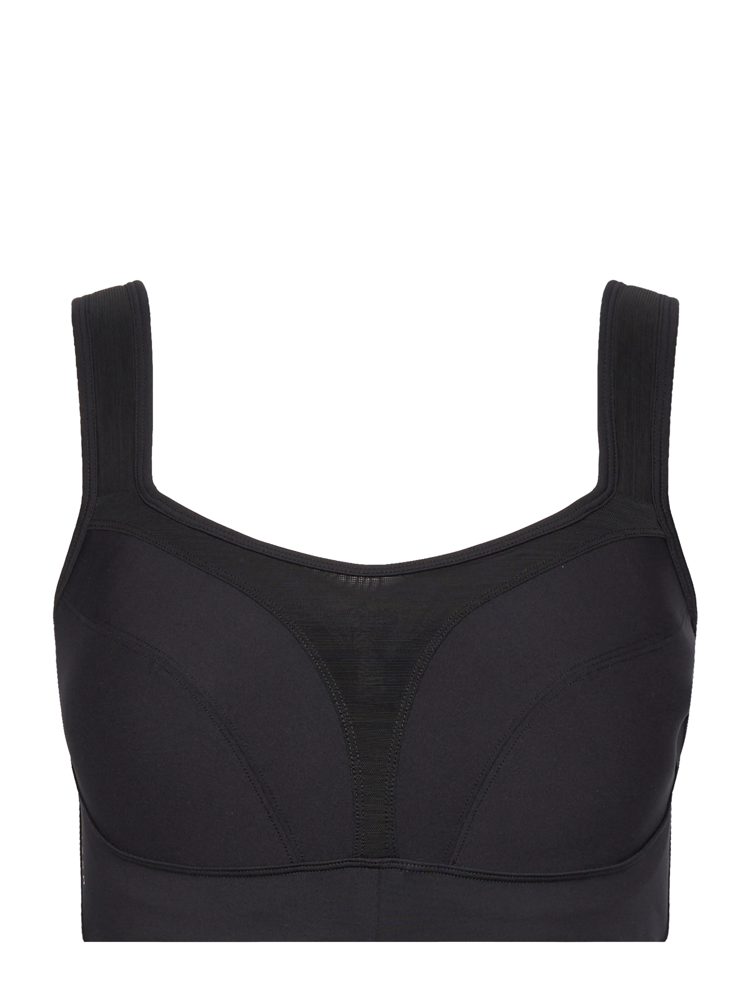 Röhnisch High Support Sportsbra C-cup - BHs - BLACK / black