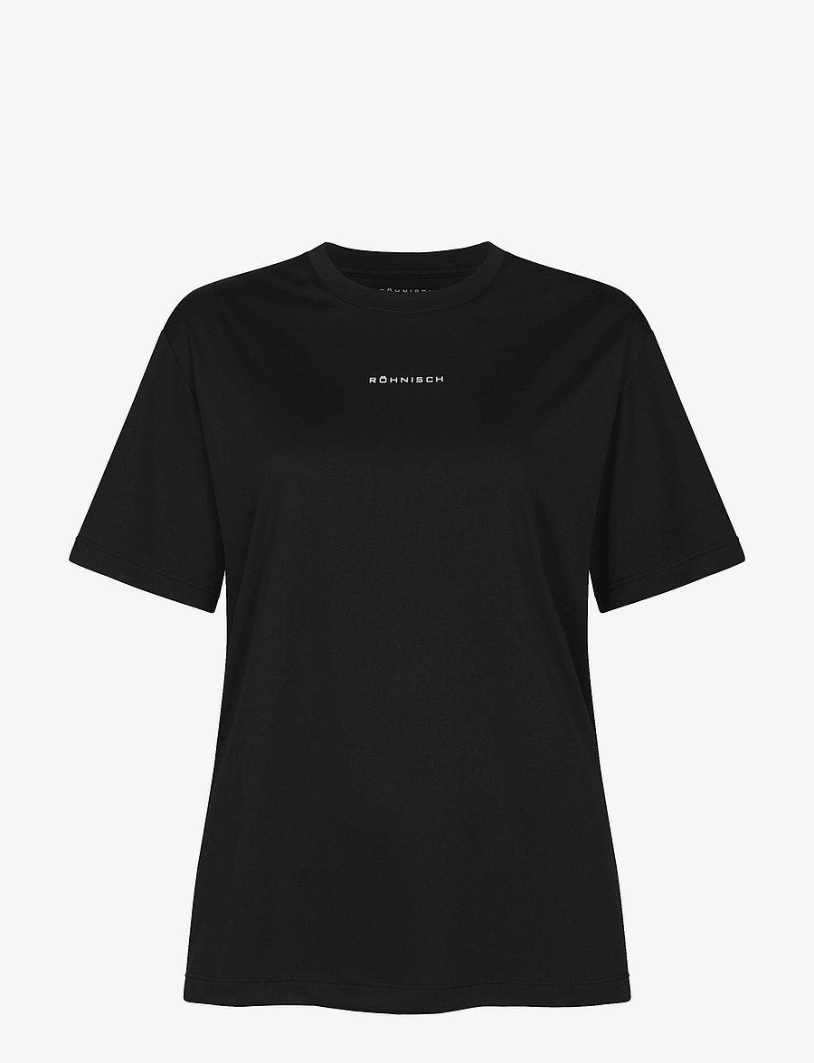 Röhnisch - Court Loose Tee - t-shirts - black - 1