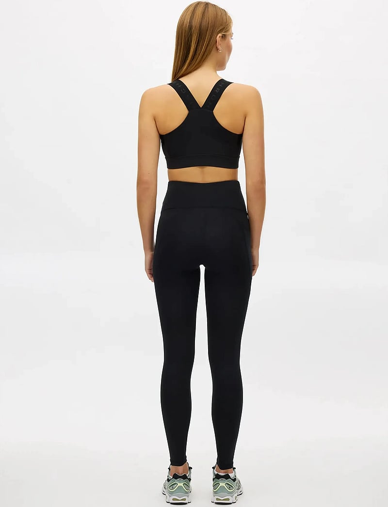 Röhnisch - Flattering High Waist Tights - ræktarbuxur - black - 4