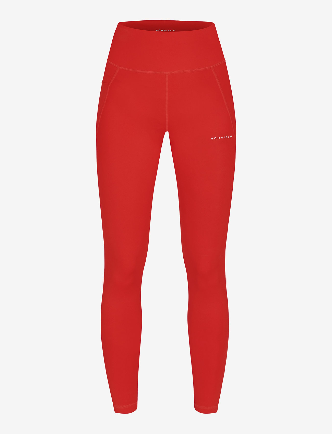 Röhnisch - Flattering High Waist Tights - running & training tights - fiery red - 0