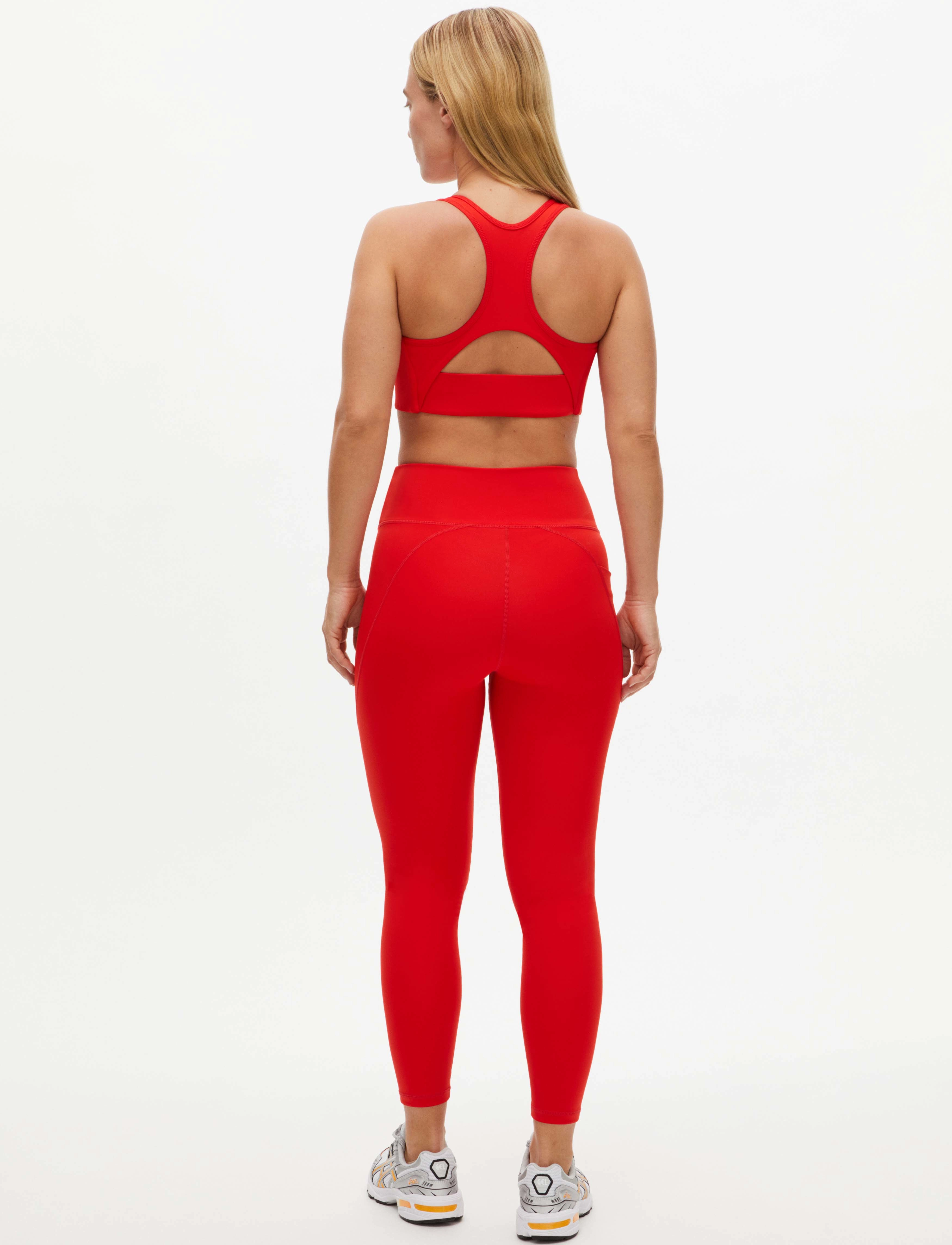 Röhnisch - Flattering High Waist Tights - full längd - fiery red - 3
