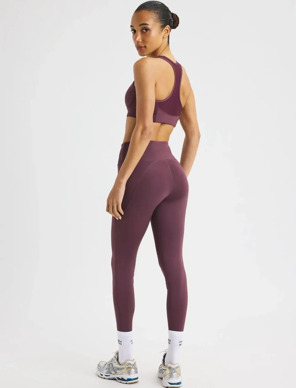 Röhnisch - Flattering High Waist Tights - treeningretuusid - huckleberry - 3