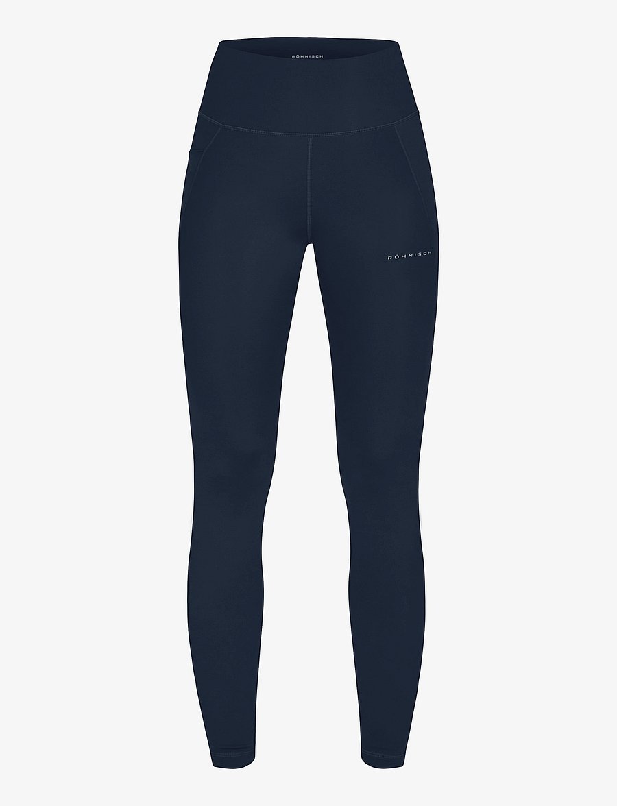 Röhnisch - Flattering High Waist Tights - treniņu legingi - space navy - 1