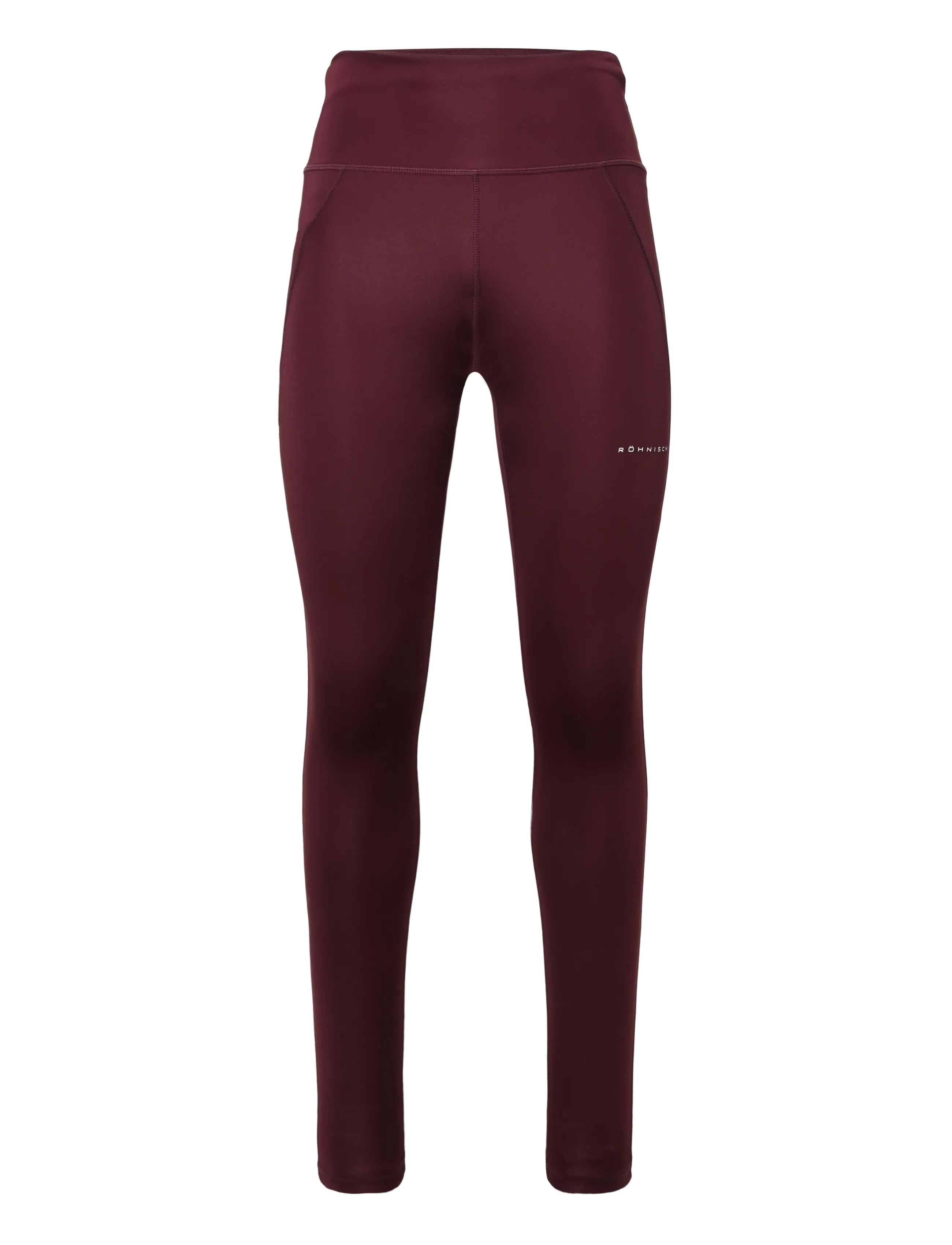 Röhnisch Flattering High Waist Tights - Träningstights - WINETASTING / burgundy