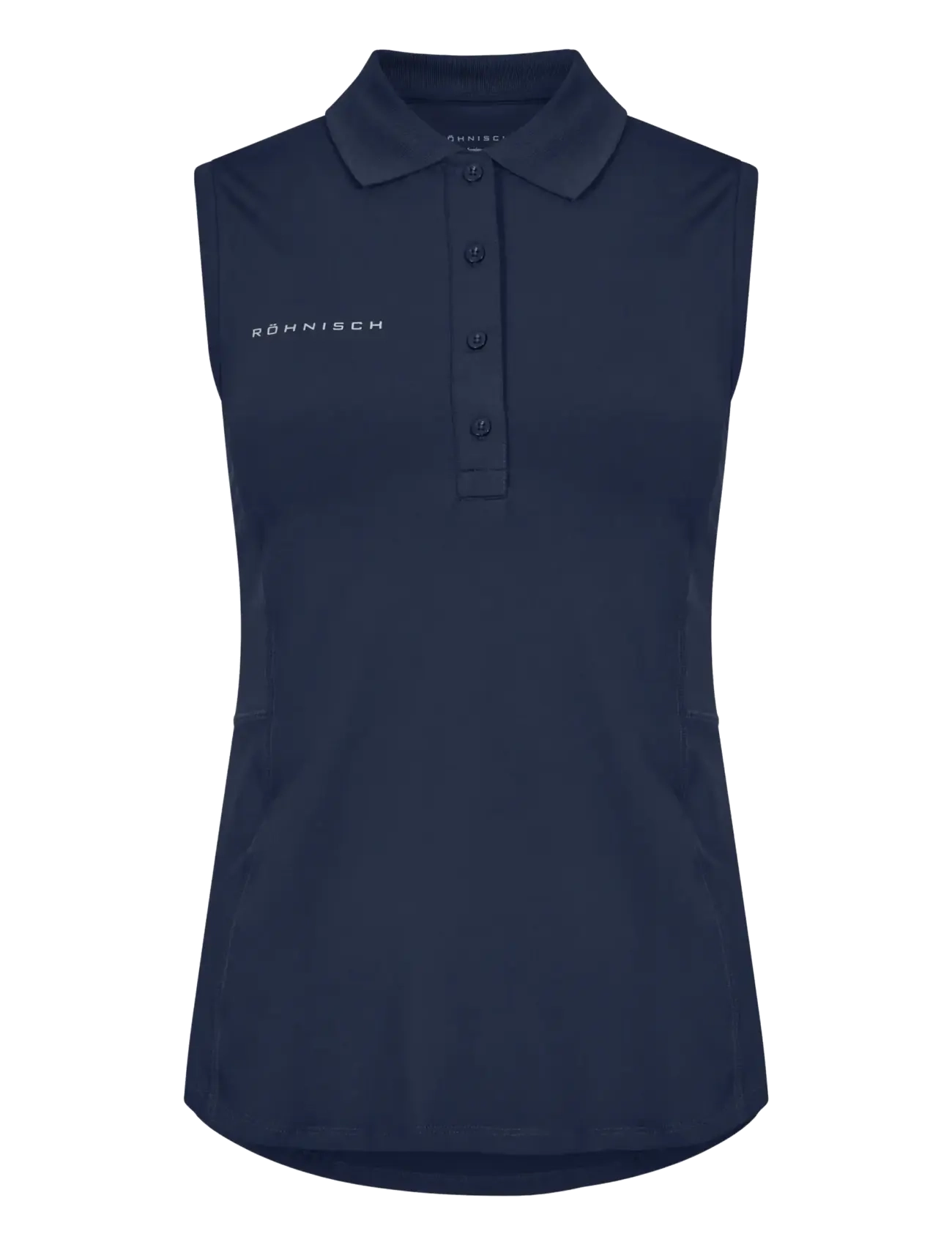 Nicky Sleeveless Poloshirt - NAVY