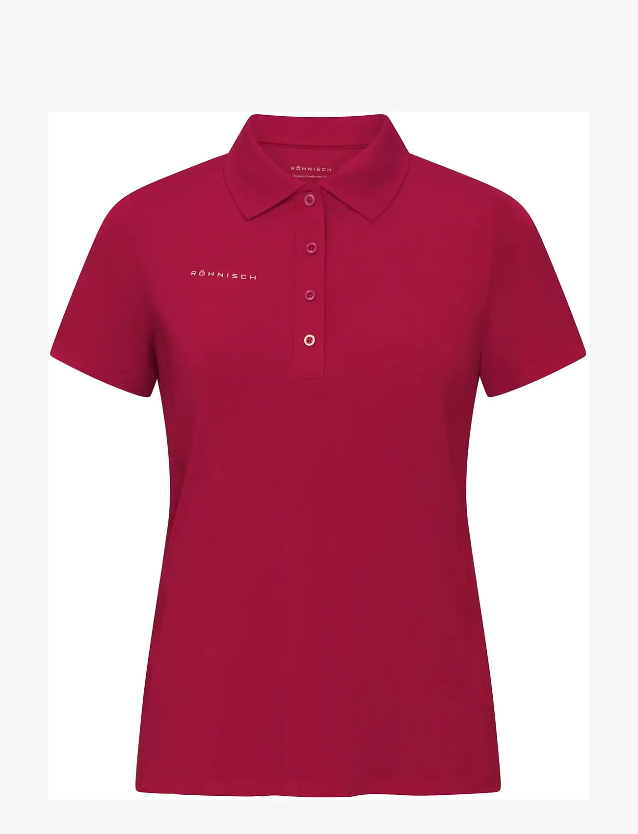 Röhnisch - Nicky Poloshirt - polos - beet red - 1