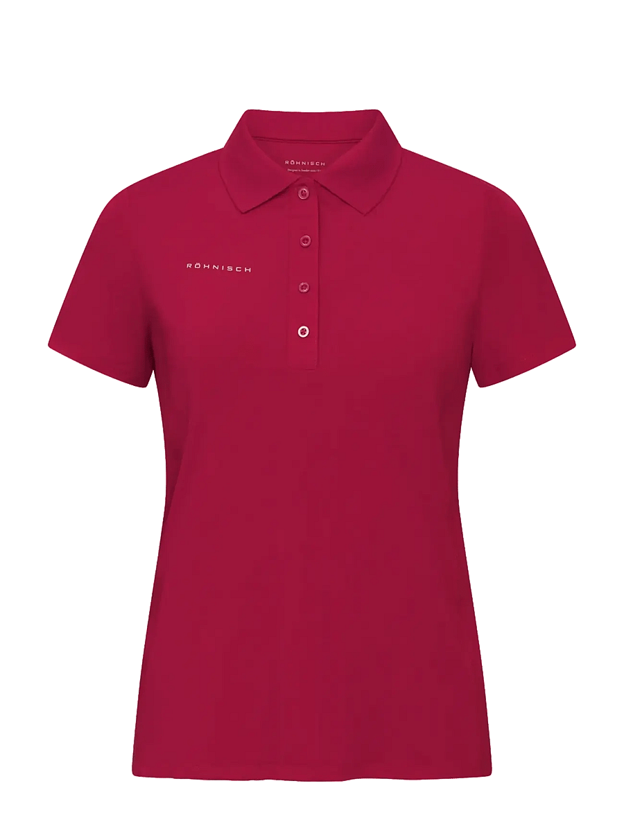 Röhnisch - Nicky Poloshirt - alussärgid ja t-särgid - beet red - 1
