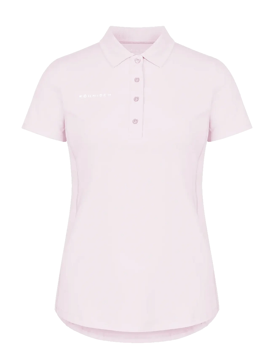 Röhnisch - Nicky Poloshirt - toppar & t-shirts - cradle pink - 1