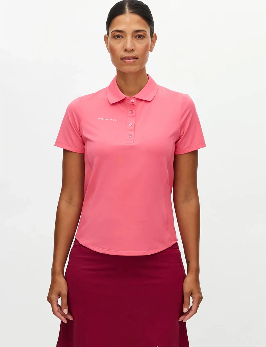 Röhnisch - Nicky Poloshirt - oberteile & t-shirts - fruit dove - 0