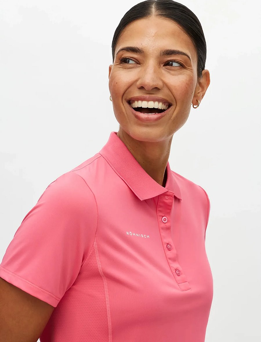 Röhnisch - Nicky Poloshirt - oberteile & t-shirts - fruit dove - 2