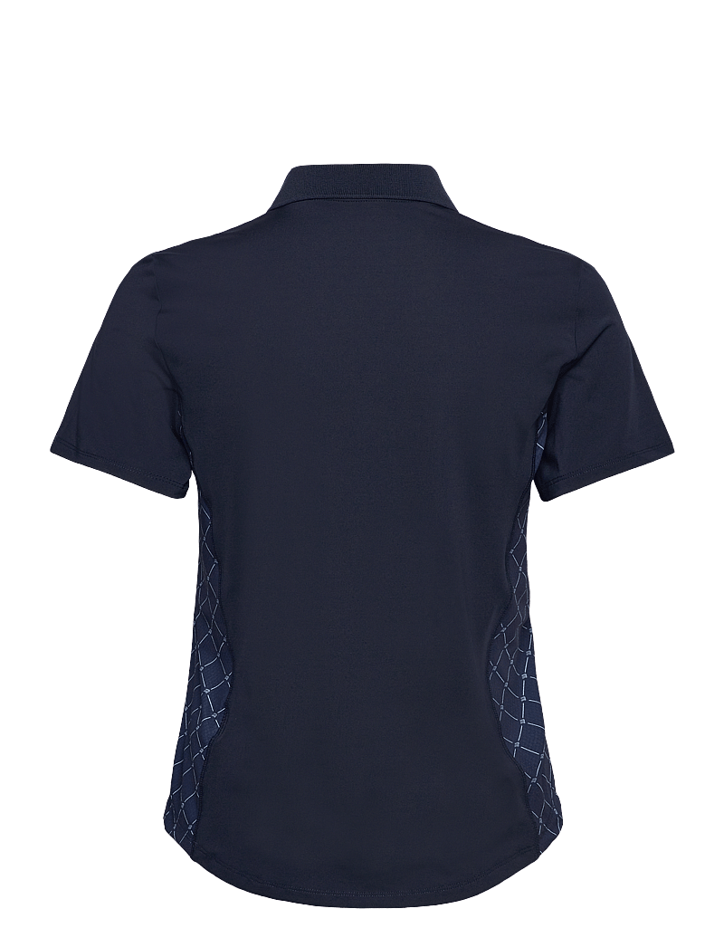 Röhnisch - Nicky Poloshirt - oberteile & t-shirts - micro r check navy - 1