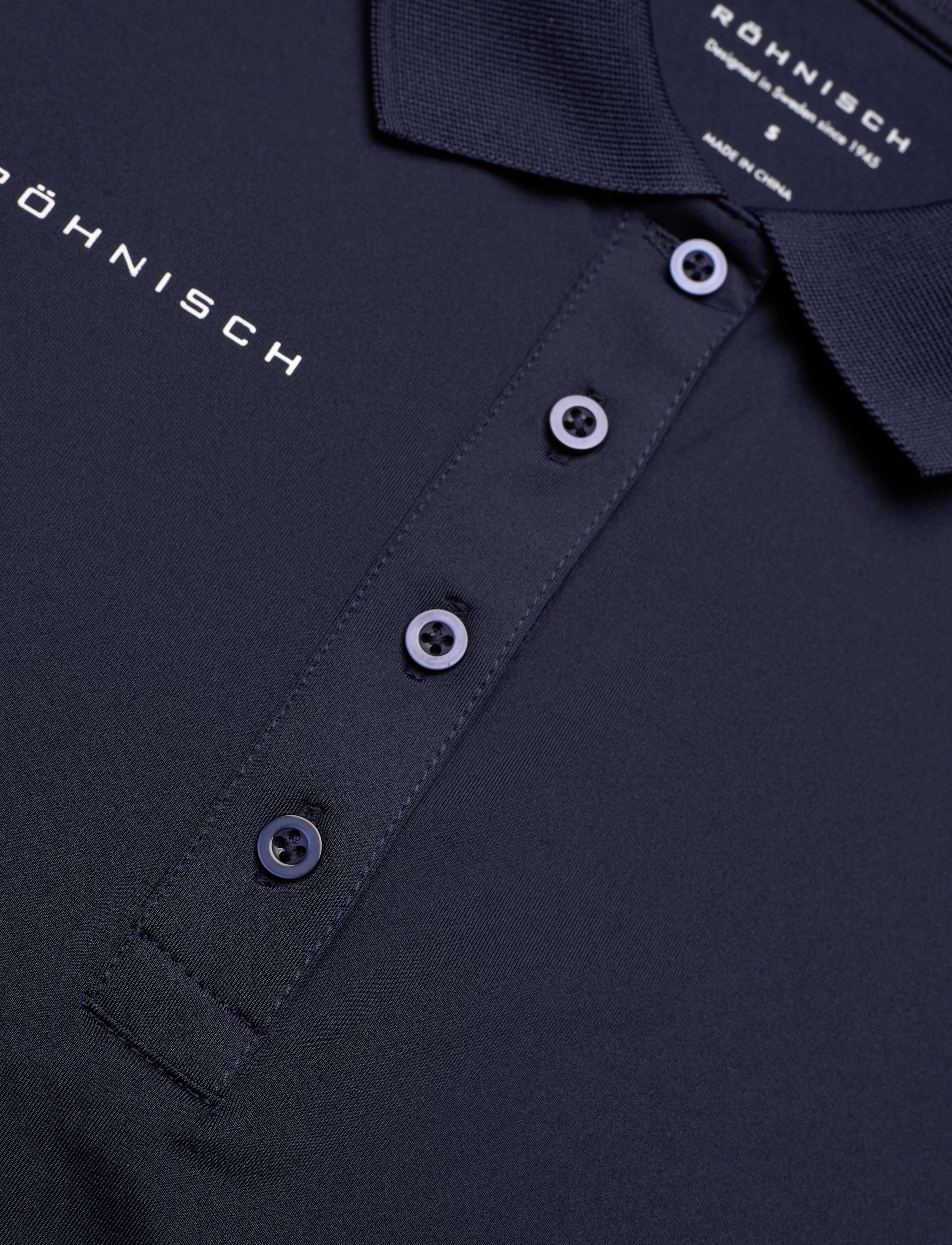 Röhnisch - Nicky Poloshirt - polos - micro r check navy - 2