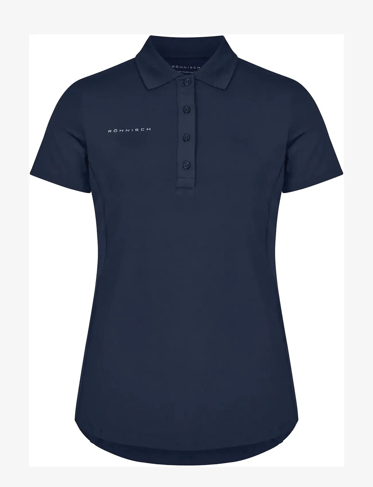 Röhnisch - Nicky Poloshirt - oberteile & t-shirts - navy - 1