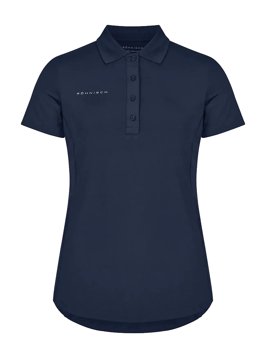 Röhnisch - Nicky Poloshirt - oberteile & t-shirts - navy - 1