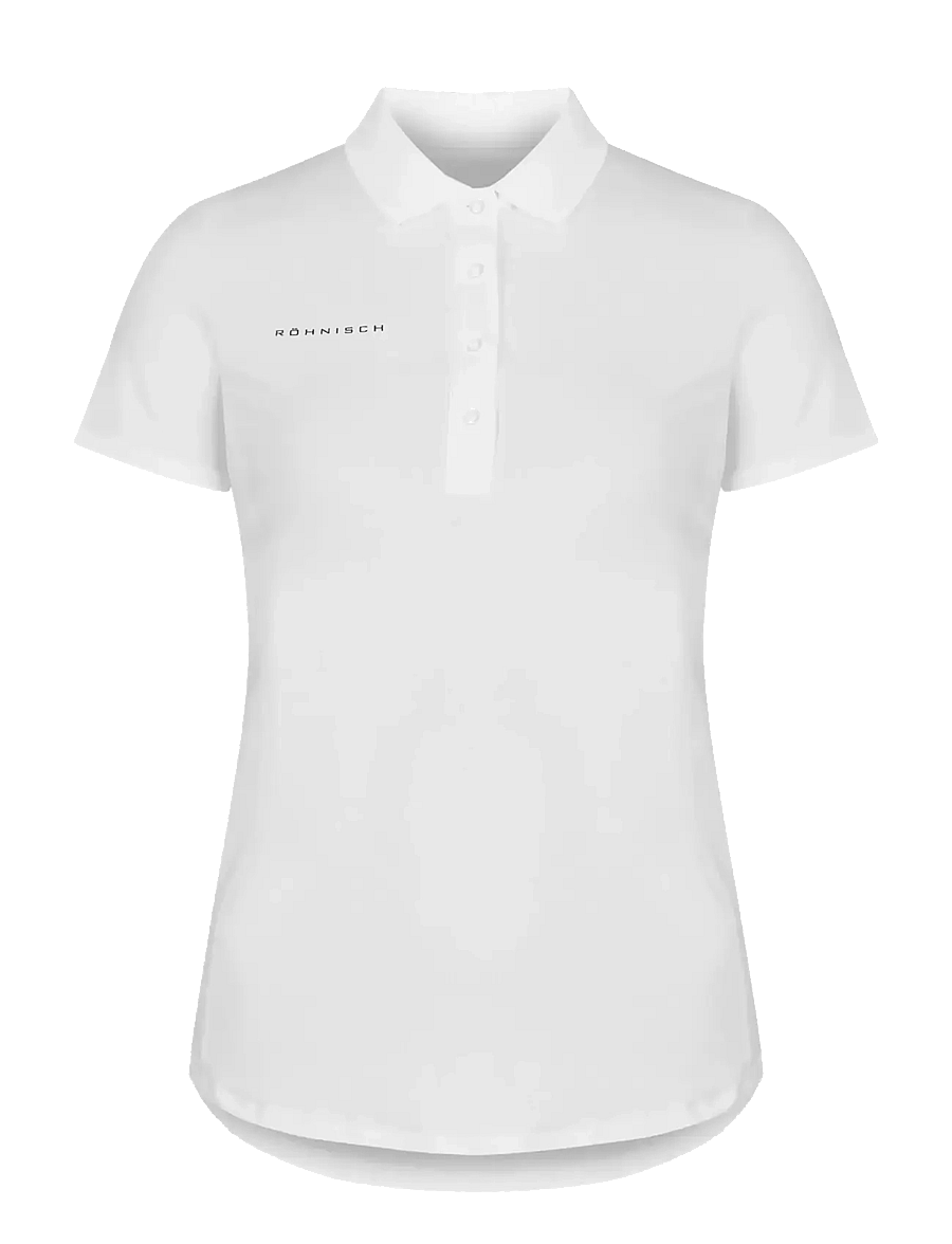 Röhnisch - Nicky Poloshirt - toppar & t-shirts - white - 1