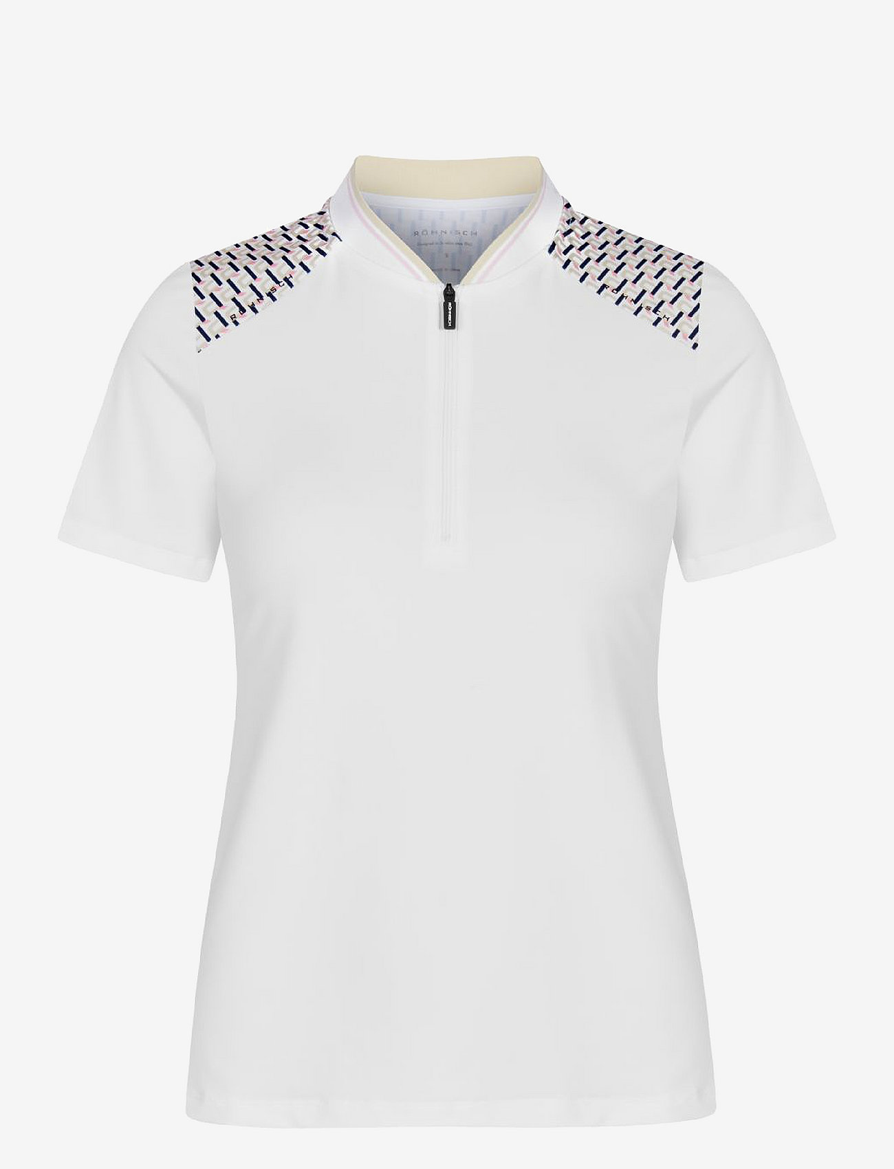 Röhnisch - Arya Poloshirt - logo beige - 1