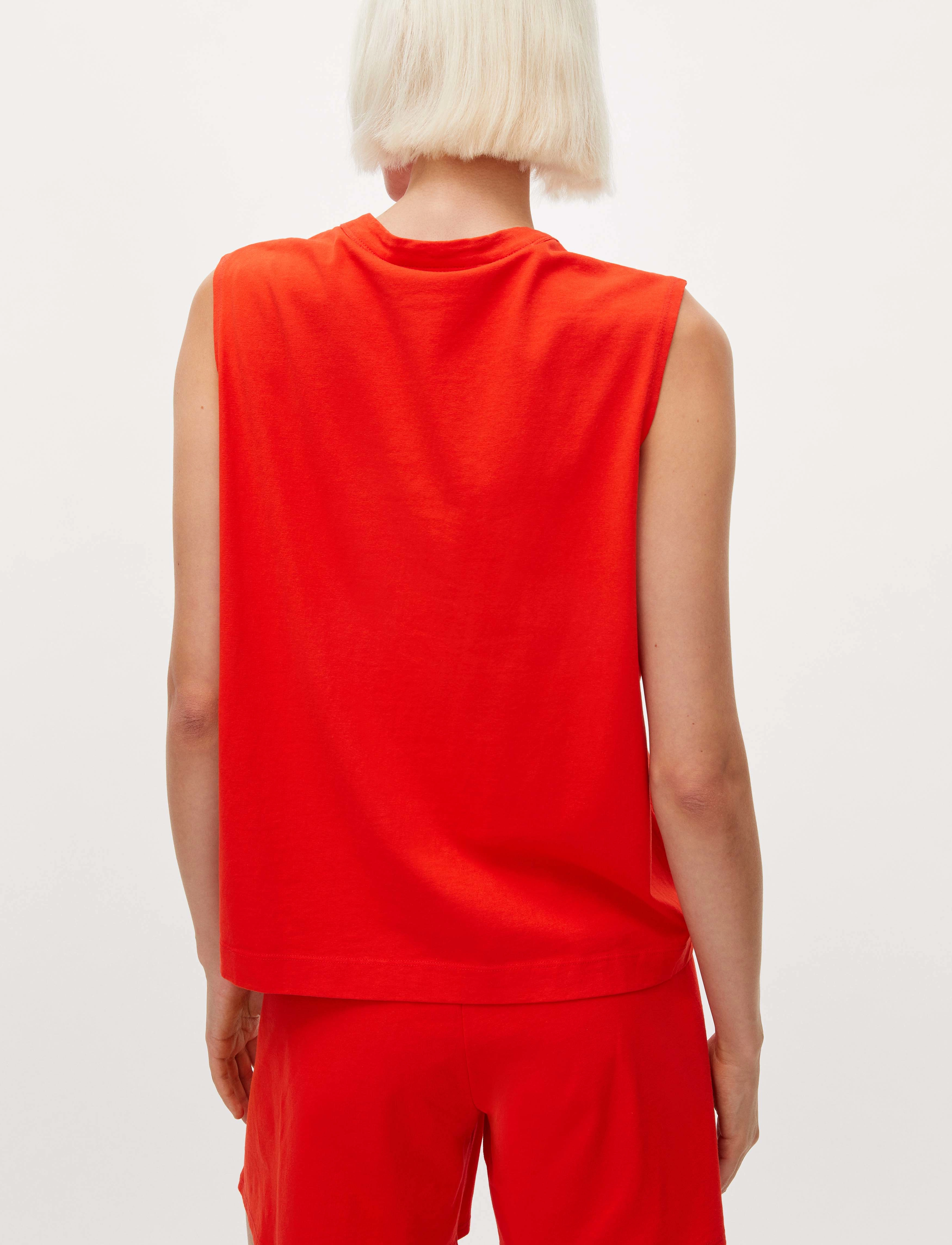 Röhnisch - Cotton Retro Top - fiery red - 2