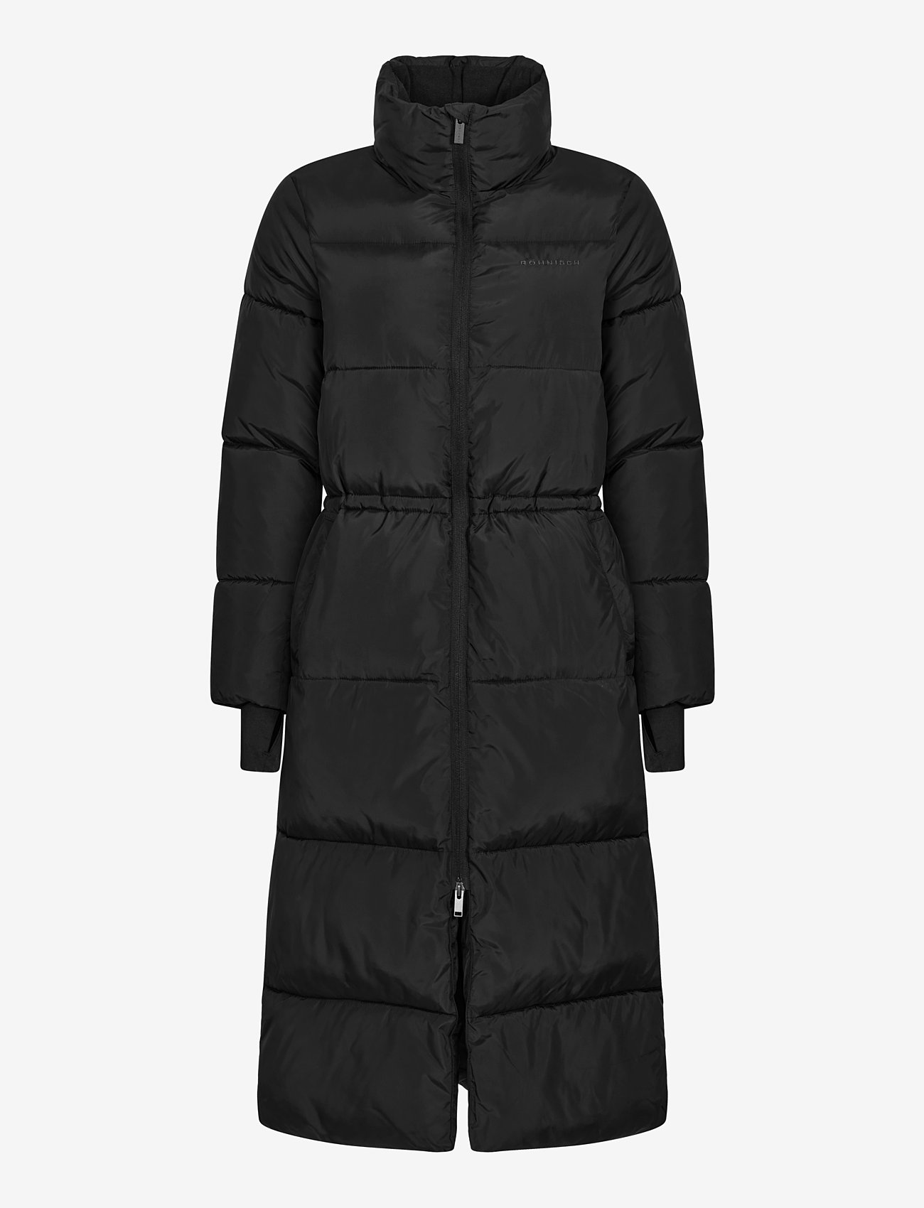Röhnisch - Pebble Drawstring Coat - padded coats - black - 0