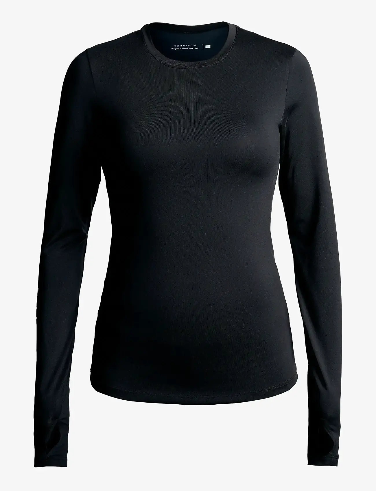 Röhnisch - Team Logo Long Sleeve - långärmade tröjor - black - 1