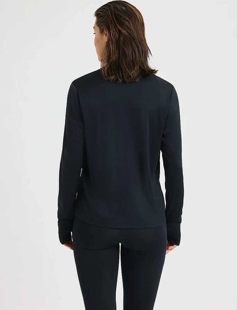 Röhnisch - Team Logo Long Sleeve - långärmade tröjor - black - 0