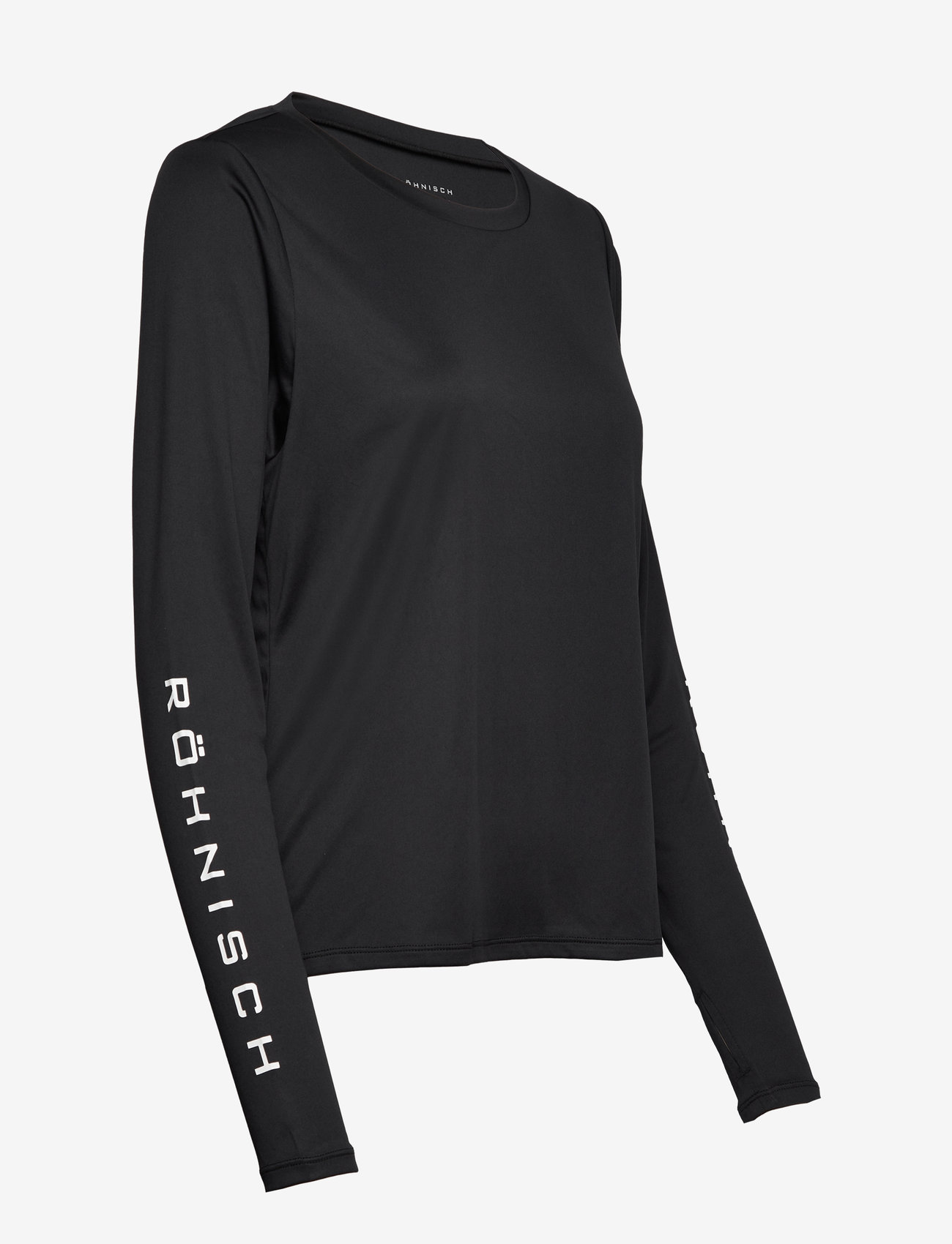 Röhnisch - Team Logo Long Sleeve - långärmade tröjor - black - 4