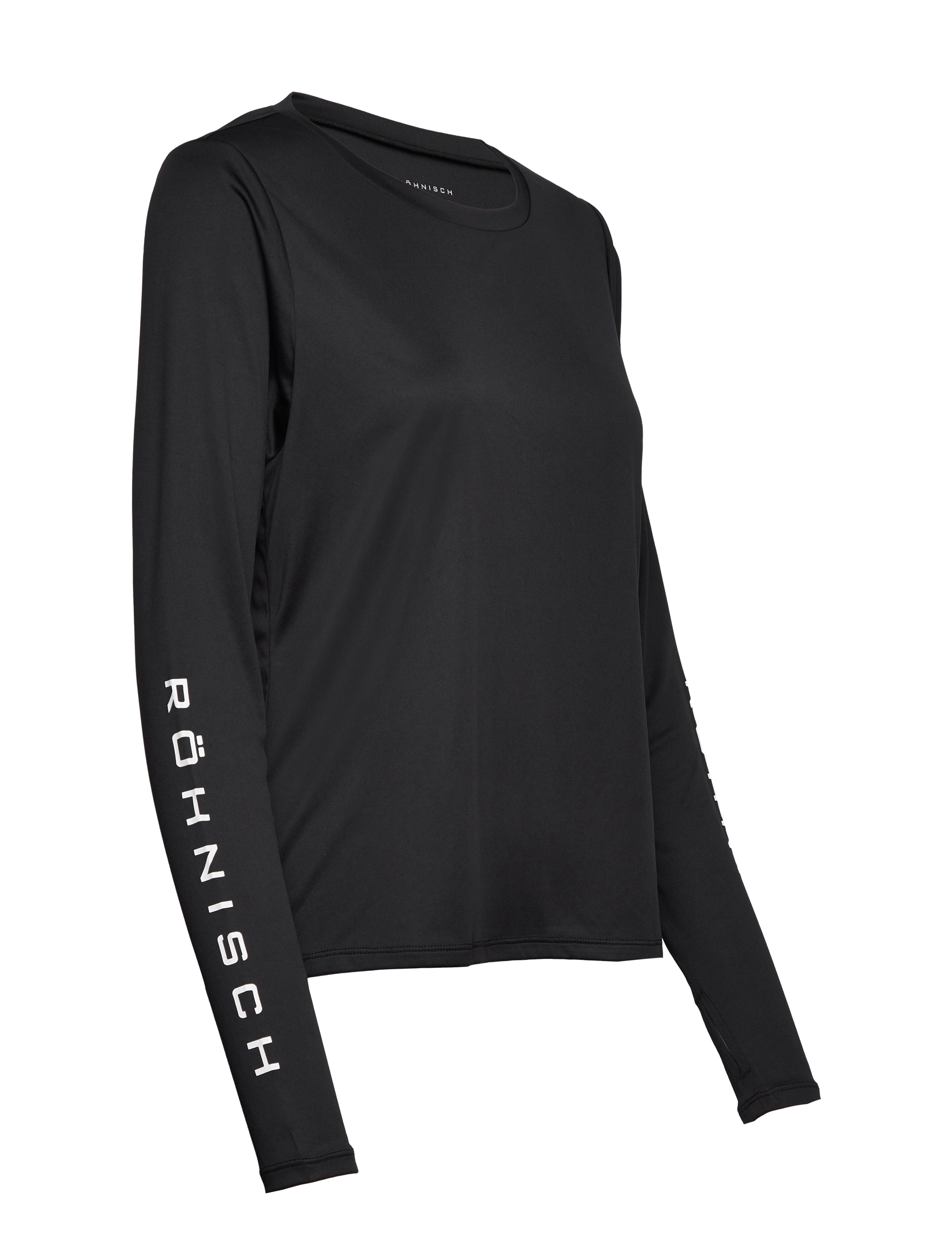 Röhnisch - Team Logo Long Sleeve - topi ar garām piedurknēm - black - 4