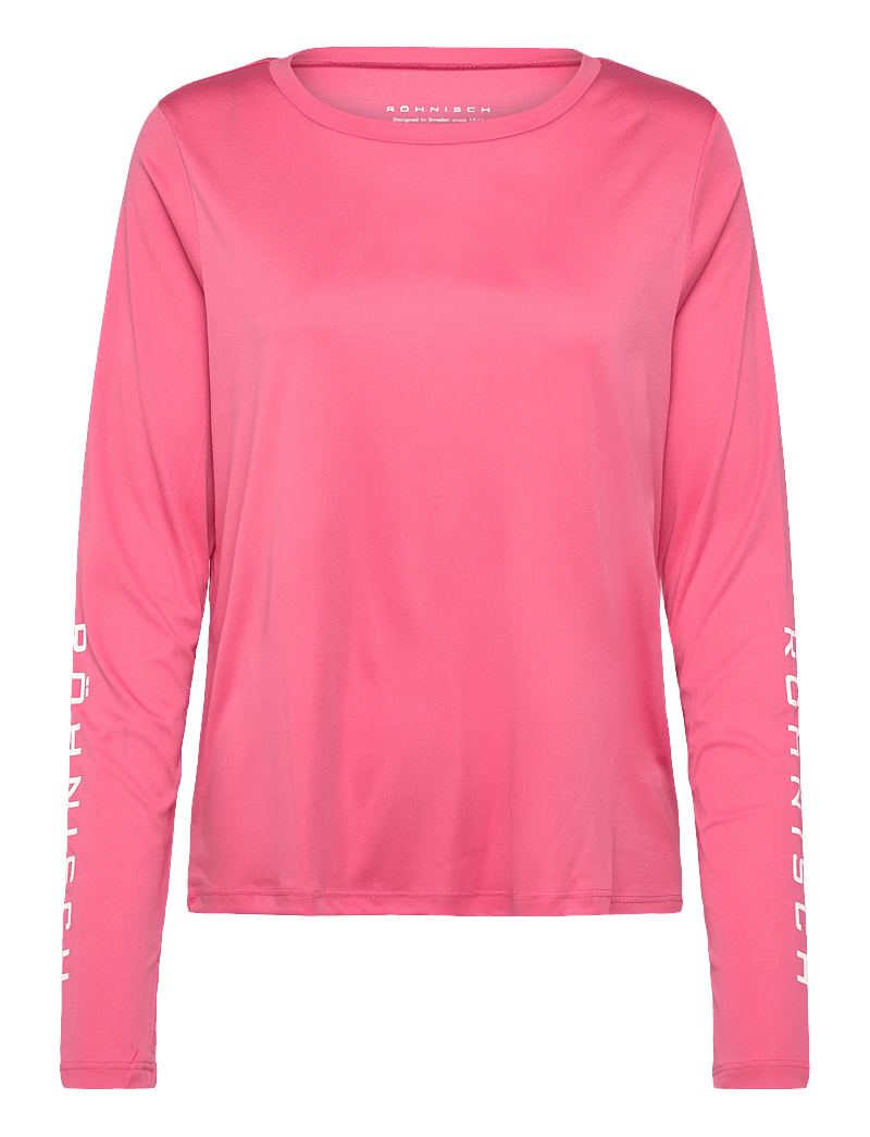 Röhnisch - Team Logo Long Sleeve - langarmshirts - fruit dove - 1