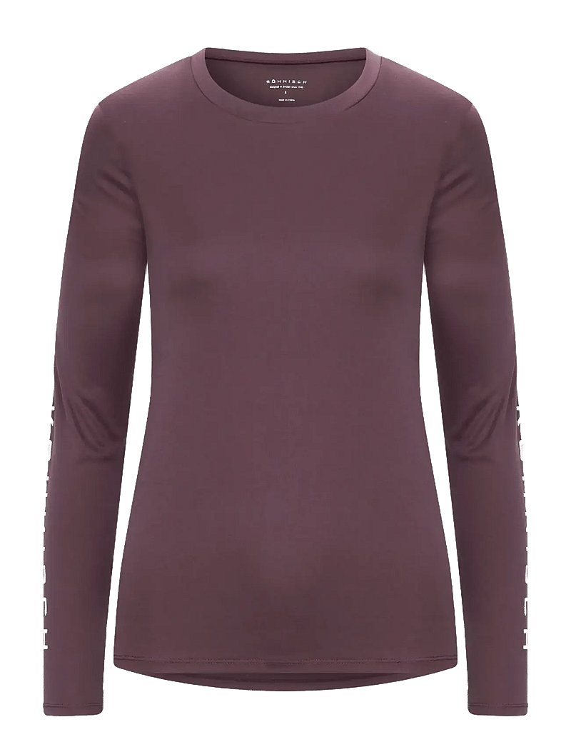 Röhnisch - Team Logo Long Sleeve - langarmshirts - huckleberry - 1