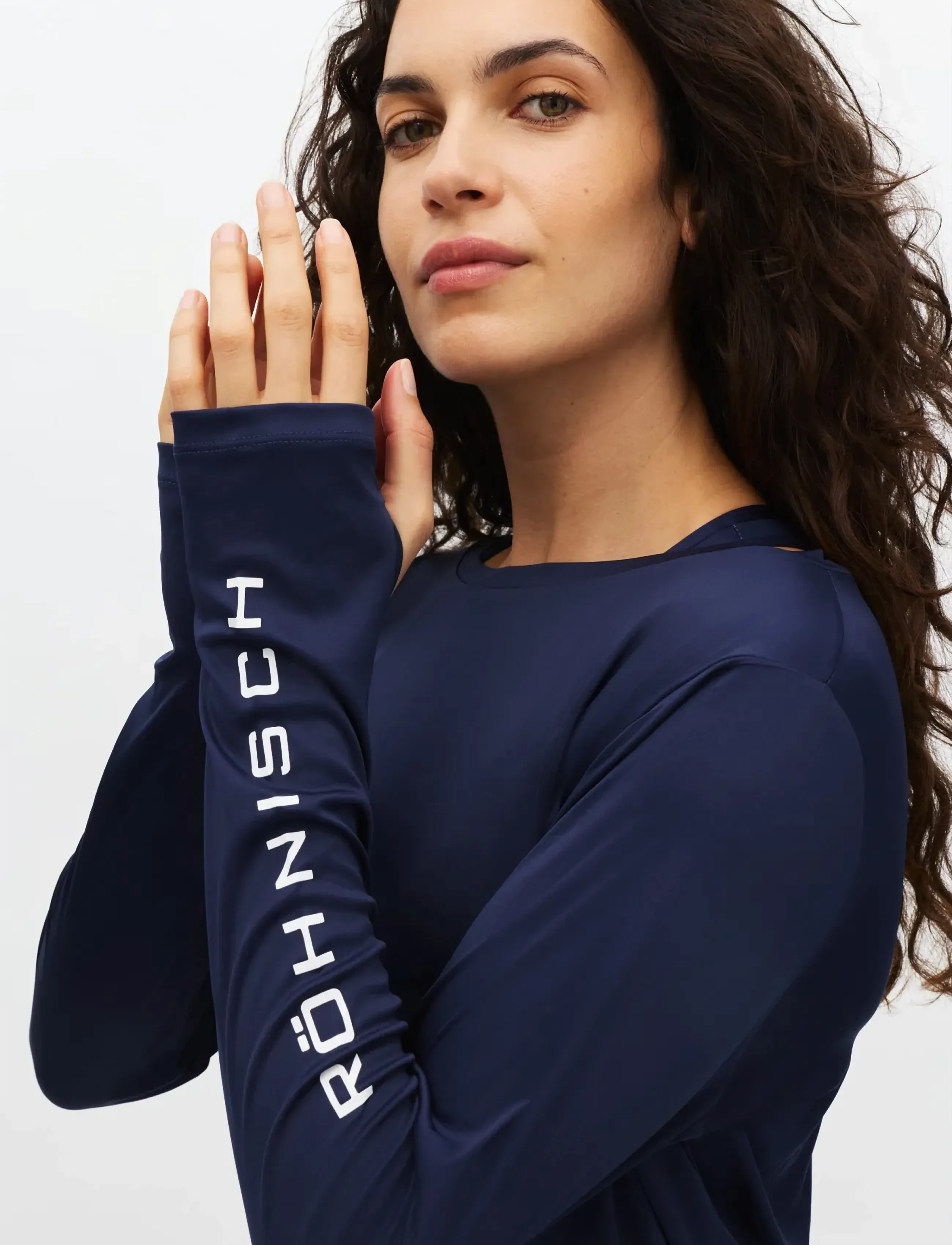Röhnisch - Team Logo Long Sleeve - langarmshirts - indigo - 2