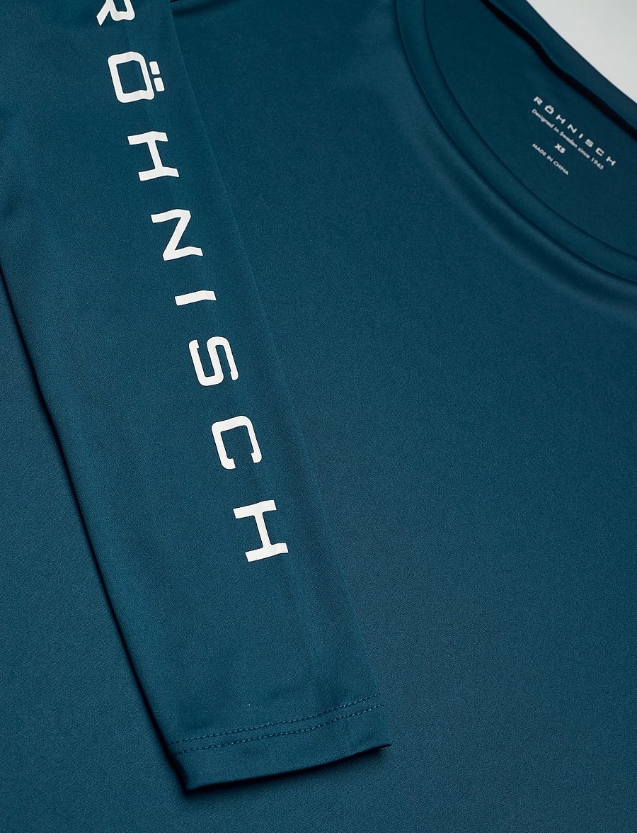 Röhnisch - Team Logo Long Sleeve - langarmshirts - legion blue - 2