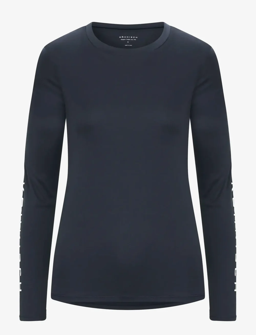 Röhnisch - Team Logo Long Sleeve - långärmade tröjor - space navy - 1