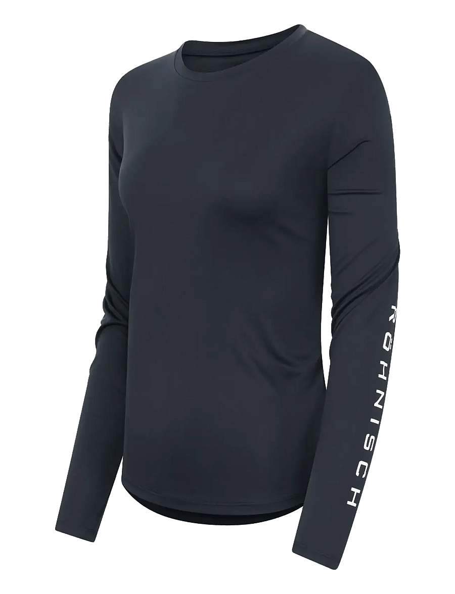 Röhnisch - Team Logo Long Sleeve - langarmshirts - space navy - 2