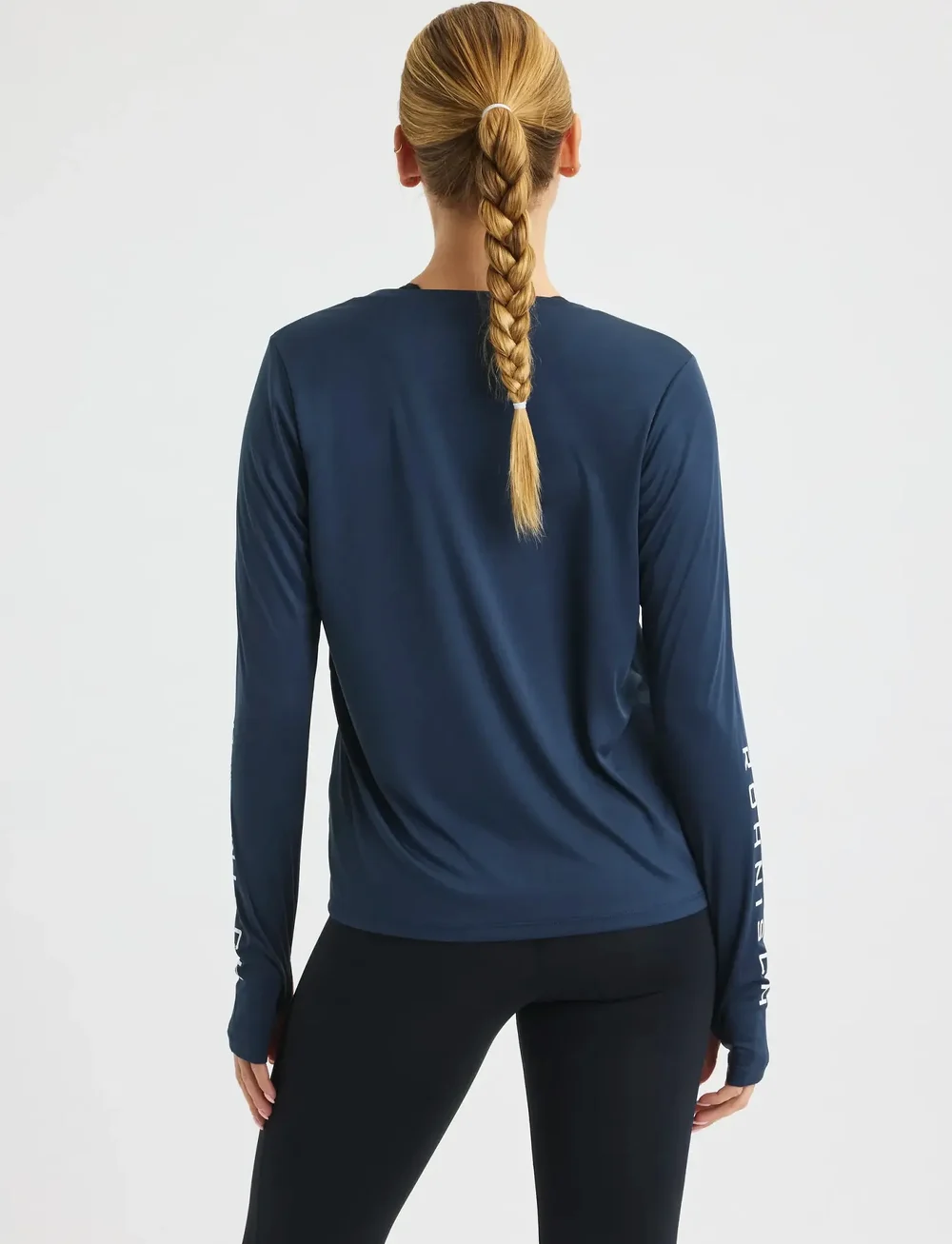 Röhnisch - Team Logo Long Sleeve - långärmade tröjor - space navy - 3