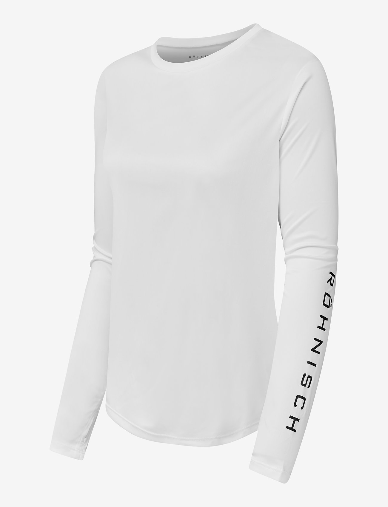 Röhnisch - Team Logo Long Sleeve - långärmade tröjor - white - 2
