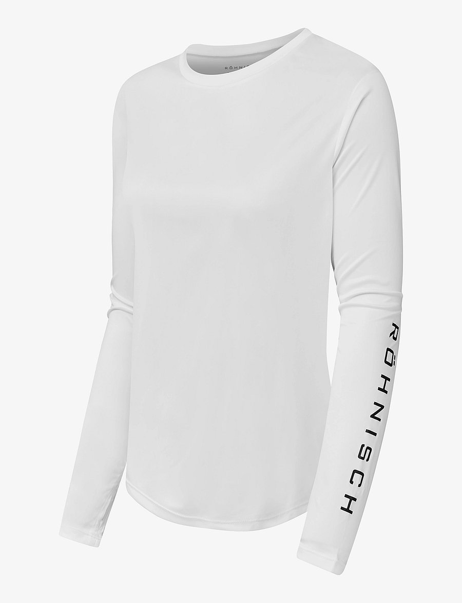 Röhnisch - Team Logo Long Sleeve - langarmshirts - white - 2