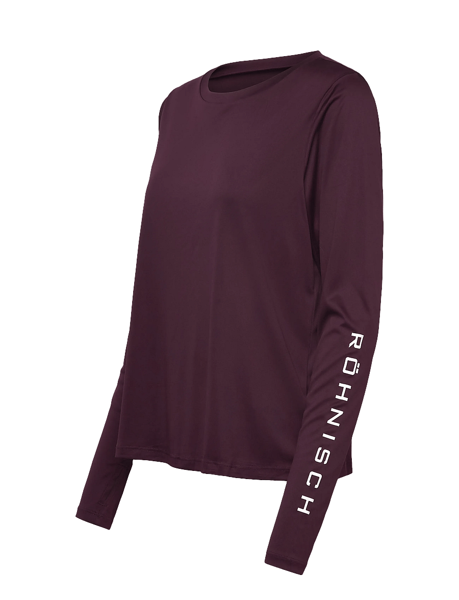 Röhnisch - Team Logo Long Sleeve - pikkade varrukatega alussärgid - winetasting - 2