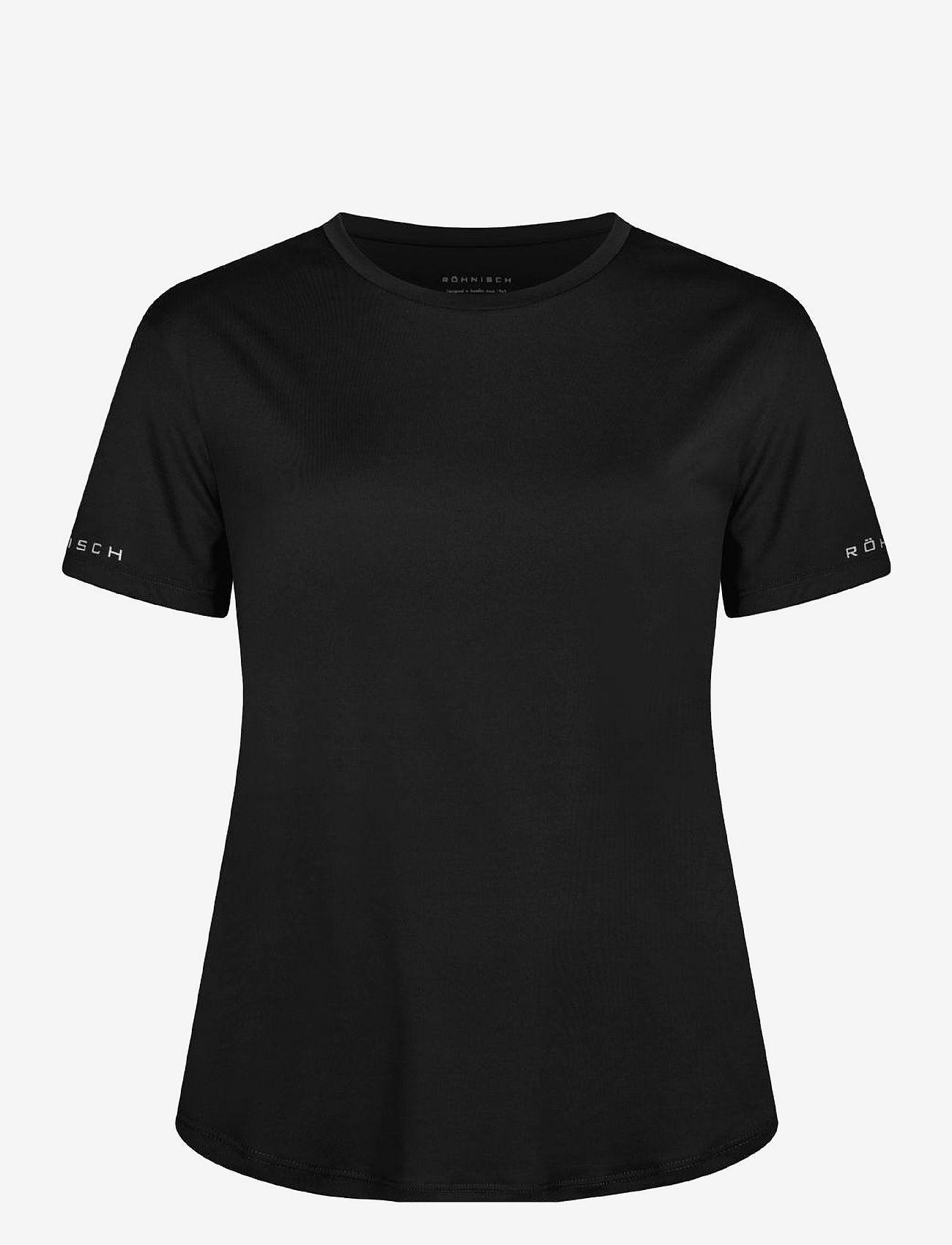 Röhnisch - Team Logo Tee - t-shirts - black - 0