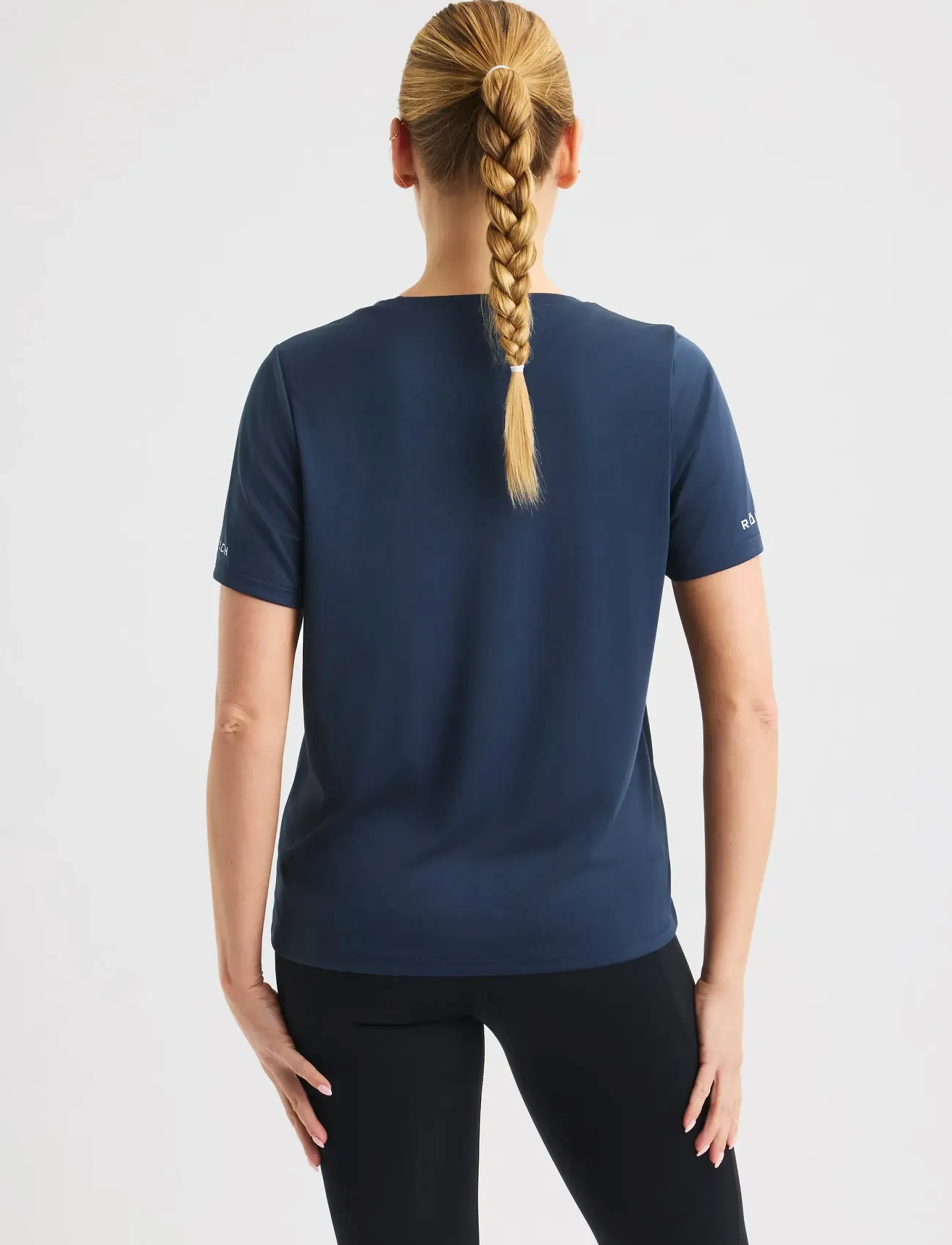 Röhnisch - Team Logo Tee - t-shirts - space navy - 2