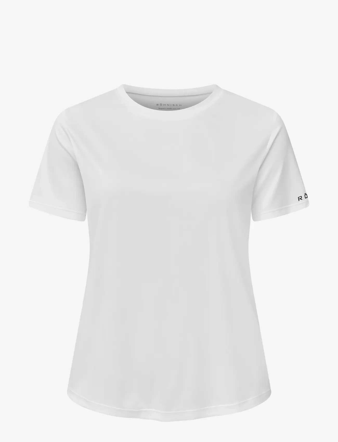 RÖHNISCH Team Logo Tee Weiß - M - Damen